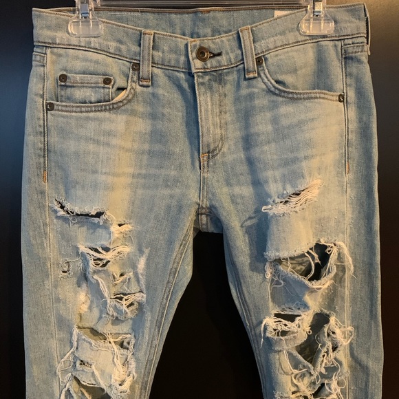 Rag & Bone/JEAN Dre Skinny Boyfriend Jeans - Picture 8 of 13